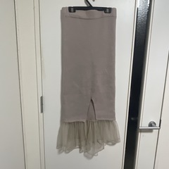 GRLのニットスカートです☺️の画像