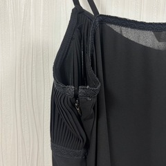 INED イネド レディース キャミソール ワンピース キャミワンピース サイズ2 黒の画像