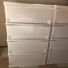 4段洋服ケース2個セット🎀の画像