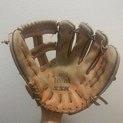 野球用品　SSK  革製グラブ　土日限定の画像