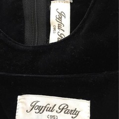 ベロアワンピースセット　ボレロとワンピースのセット　95センチの画像