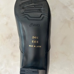 asics パンプスペダラ　24.5cm EEEの画像