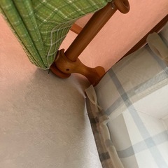 カーテン カーテンレール 木製 190cmの画像