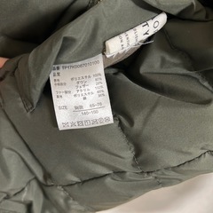 子供服　リバーシブル　ダウンコート　140〜150　の画像