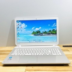 【新品SSDで爆速】東芝dynabook サテンG★新品SSD256★8GB★Win11★15.6型★DVD★快適ノートパソコンの画像
