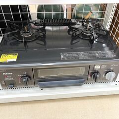 【ドリーム池田店】◎ジモティ割対象品◎パロマ　都市ガス用ガステーブル　IC-S30SB-IR　2019年製　IKW-245の画像