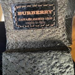 ブーツ　BURBERRY 未使用に近いの画像