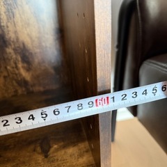 木目調　棚の画像