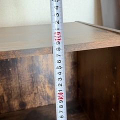 木目調　棚の画像