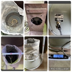 TA388 National ナショナル 斜流ダクトファン FY-300SF 業務用ダクト換気扇 排気 吸引 粉塵処理用 送風機 動作未確認 ジャンク 現状渡しの画像