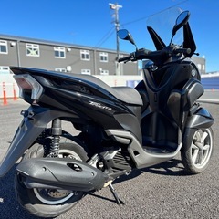 ⭐️トリシティ125⭐️プラグ・グリップ・オイルなど新品交換済みで快調⭐️原付二種オートバイ・ピンクナンバー車両⭐️の画像