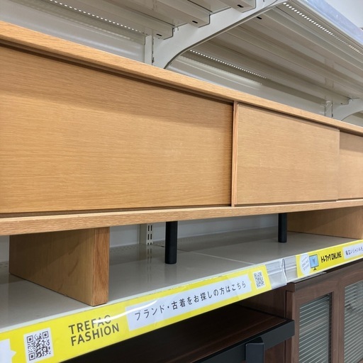 テレビボード　無印良品　ナチュラル【トレファク堺福田店】
