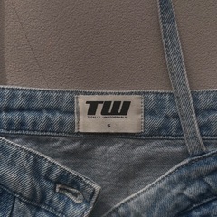TWI デニムベアトップ S ライトブルーの画像
