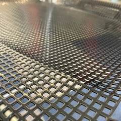 A2511-349 Niels Jorgen Haugesen 1977年 X-ライン チェア① hommage版 北欧風 スチールフレーム メッシュ素材 ブラック サビ、キズ汚れ有りの画像