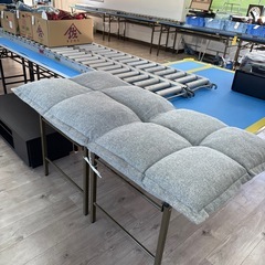 座椅子  グレー  リクライニングの画像