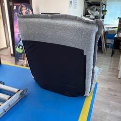 座椅子  グレー  リクライニングの画像