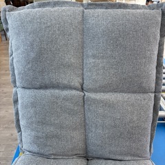 座椅子  グレー  リクライニングの画像