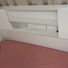 セミダブルベッド収納付きの画像