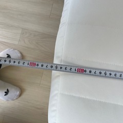 無印良品　脚付シングルマットレス　の画像