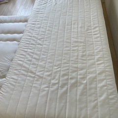 無印良品　脚付シングルマットレス　の画像