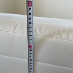 無印良品　脚付シングルマットレス　の画像