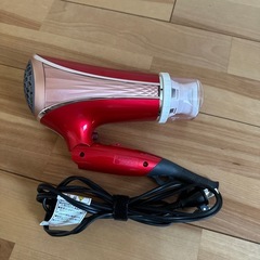 テスコム ヘアドライヤー マイナスイオン 折りたたみ 大風量 ラク抜きプラグ スパークルピンクの画像