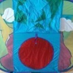 ①【未使用】くまのプーさん ハウステント ポップアップテントの画像