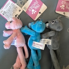 ピンクパンサーむぎっとマスコットの画像