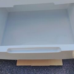 🔴山口市、5段衣装ケース新品¥12500位⇒中古¥4500🔴全段レール付・車輪付🔴美品の画像