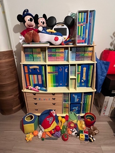 2023年【未使用多数フルセット】ディズニー英語システム dwe (めり