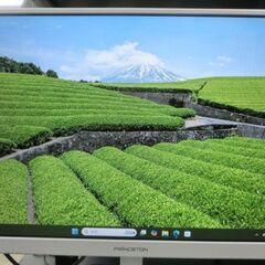 PRINCETON PCモニター 23.6型 ワイド ホワイト 2020年 PTFWDE-24W プリンストン ディスプレイ 札幌 西野店の画像
