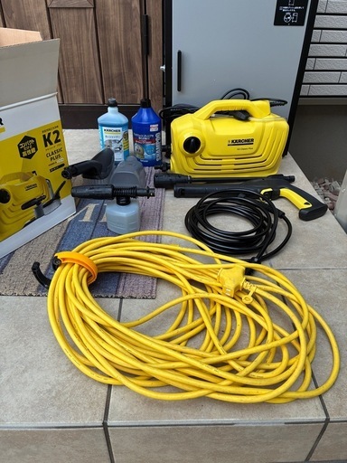 ケルヒャー 家庭用高圧洗浄機 K 2 クラシック プラス カーキット