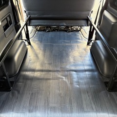 ハイエース S-GL ベッドキット パンチカーペット難燃タイプ 日本製 200系 全年式対応 の画像