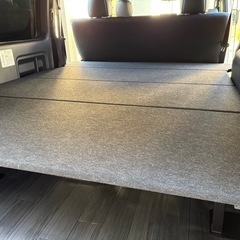 ハイエース S-GL ベッドキット パンチカーペット難燃タイプ 日本製 200系 全年式対応 の画像