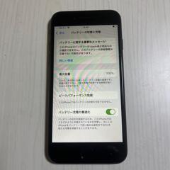 iPhone SE 第二世代64GB simフリー　バッテリー100%の画像