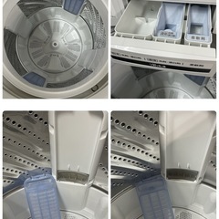 R617 ☀️ Panasonic 洗濯機（洗濯7.0㎏) 17年製 NA-FA70H3 ⭐ 動作確認済 ⭐ クリーニング済の画像