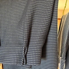 ブルーのカーテン　幅100cm　丈178cm　2枚の画像