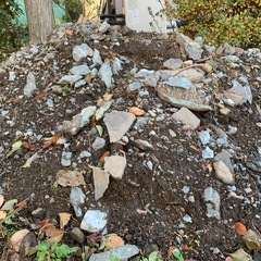 土砂、石　の画像