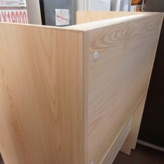 634＃　中古　仕切り付きデスクの画像