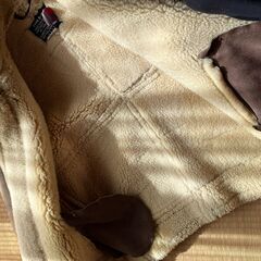 Schott B-3/ムートンジャケット/USA/フライトジャケット/レザー/BRW/AC-18606/DWG44H2486/の画像