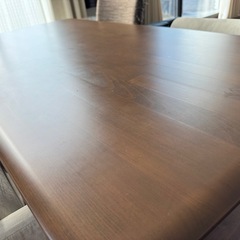 ニトリ　ダイニングテーブル セットの画像