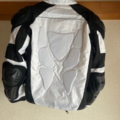 プロテクター付き バイク ジャケット ライダースジャケットの画像