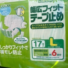 ライフリー、いちばん/テープ式大人用おむつ　Lサイズ　27枚の画像