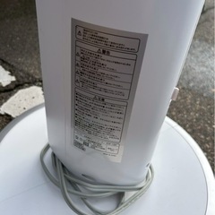 【中古品】KOIZUMI コイズミ　2018年製　送風機能付 ファンヒーター KHF-1281の画像