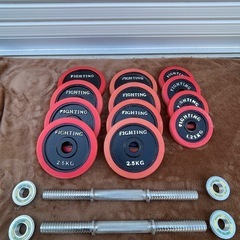 ファイティング　ロード　ダンベル＋マルチポジションベンチ　セットの画像