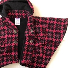 ポンチョ風コート　cobycoby 80サイズの画像