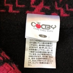 ポンチョ風コート　cobycoby 80サイズの画像