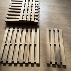 【決まりました】すのこ７枚の画像