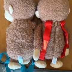 おさるのジョージぬいぐるみリュックの画像