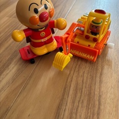 しゅっぱつ！おしゃべりアンパンマン列車& アンパンマンくるっとスケボーとアンパンマンショベルカーの画像